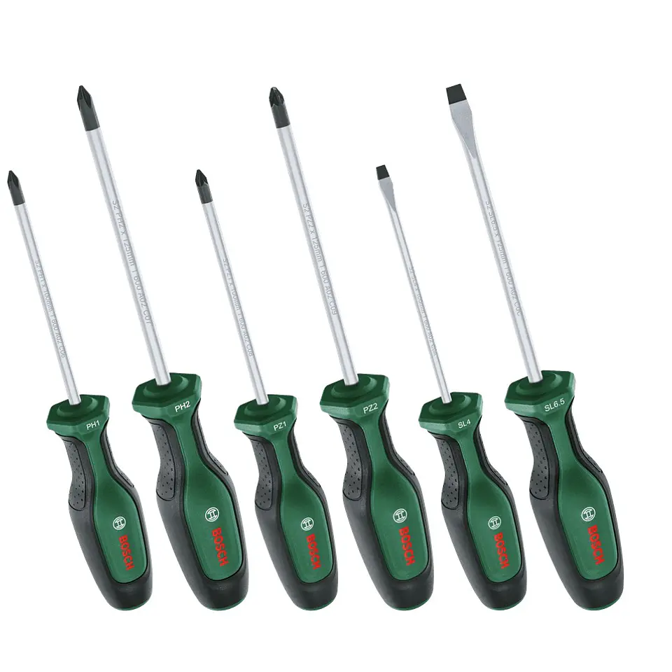 Conjunto de 6 aparafusadoras BOSCH DIY  2