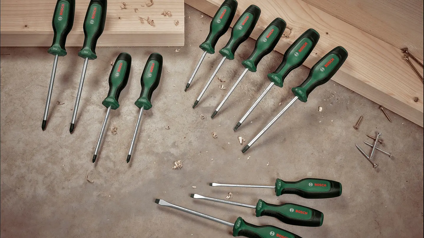 Conjunto de 6 aparafusadoras + Magnetizador BOSCH DIY  5