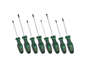 Conjunto de 8 aparafusadoras BOSCH DIY 