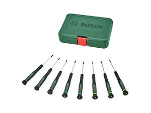 Conjunto de 8 aparafusadoras de precisão BOSCH DIY 