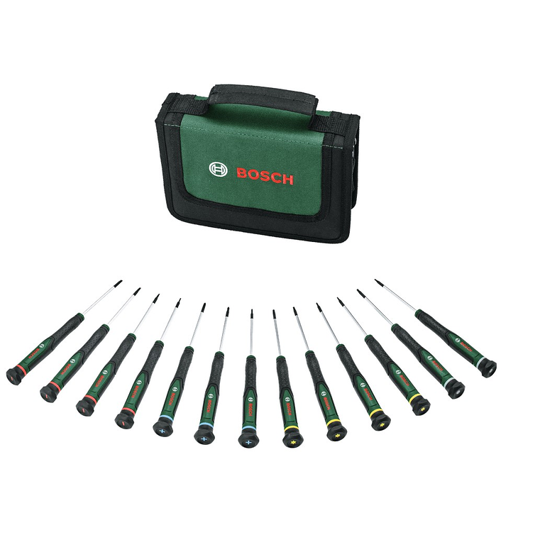 Conjunto de 13 aparafusadoras de precisão BOSCH DIY  3