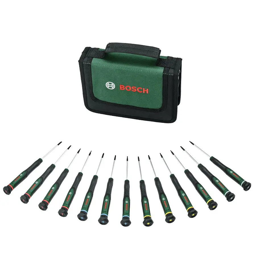 Conjunto de 13 aparafusadoras de precisão BOSCH DIY  3