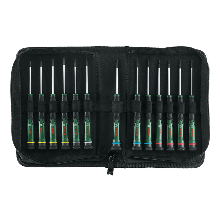 Conjunto de 13 aparafusadoras de precisão BOSCH DIY  4