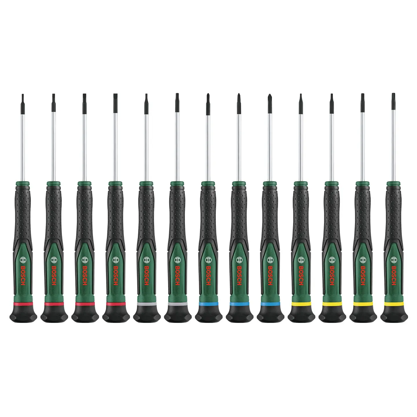 Conjunto de 13 aparafusadoras de precisão BOSCH DIY  1
