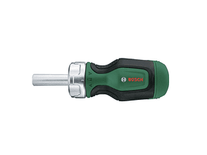 Aparafusadora de catraca para pontas curtas + 6 pontas BOSCH DIY 