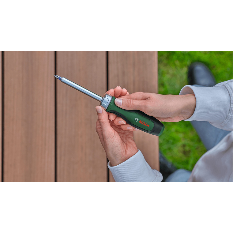 Aparafusadora de catraca de ponta BOSCH DIY 8