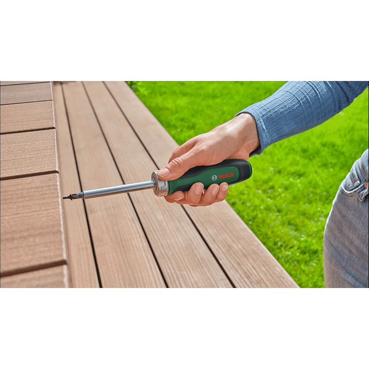 Conjunto de 19 aparafusadoras de catraca de ponta BOSCH DIY  7