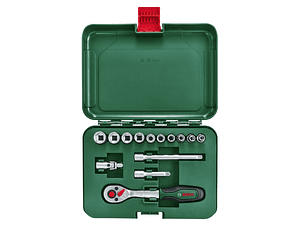 Conjunto de 14 chaves de roquete de 1/4