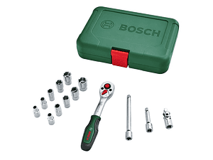 Conjunto de 14 chaves de roquete de 1/4