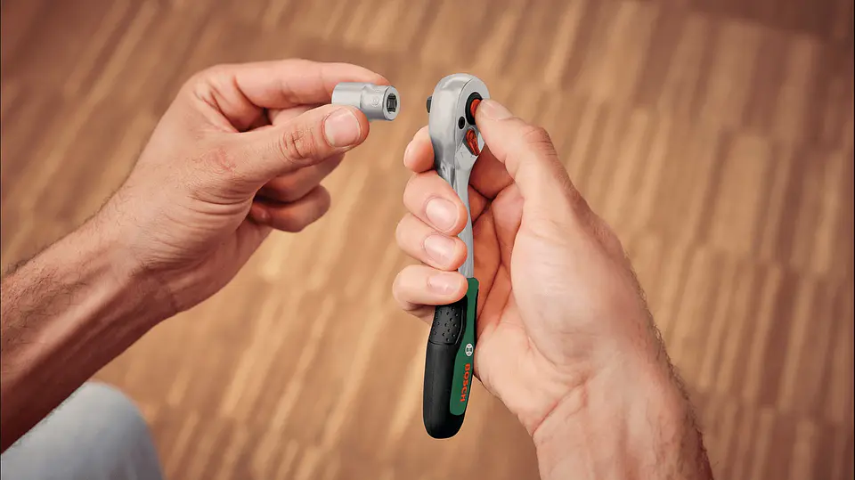 Conjunto de 14 chaves de roquete de 1/4