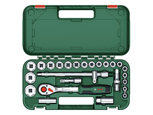 Conjunto de 25 chaves de roquete de 1/2