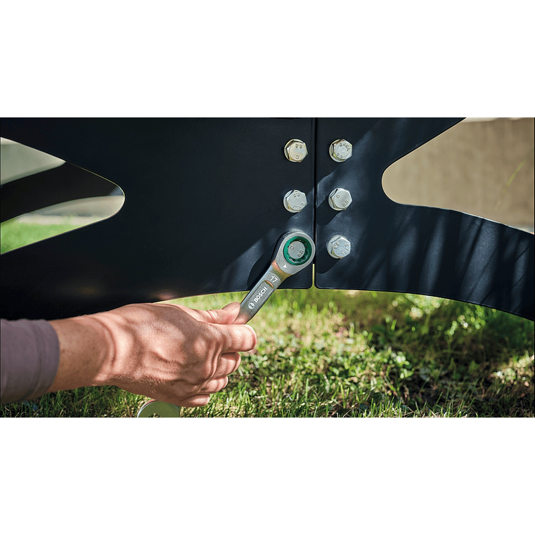 Conjunto de 8 chaves combinadas com catraca BOSCH DIY  7