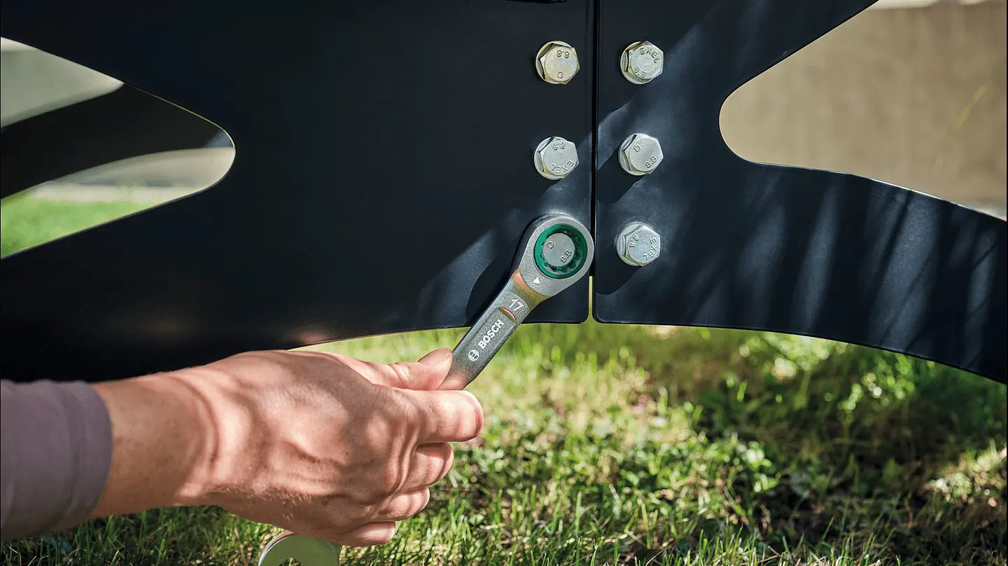 Conjunto de 8 chaves combinadas com catraca BOSCH DIY  7