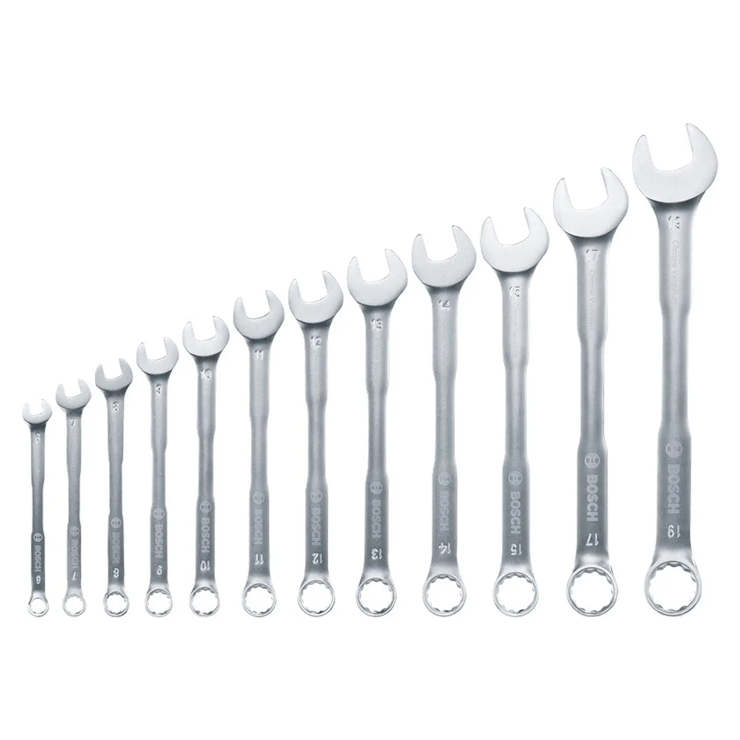 Conjunto de 12 chaves combinadas BOSCH DIY 4