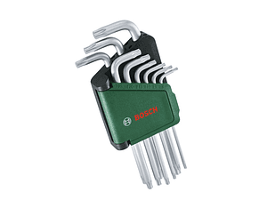 Conjunto de 9 chaves Torx BOSCH DIY 
