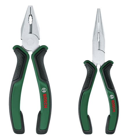 Conjunto de 2 alicates BOSCH DIY 
