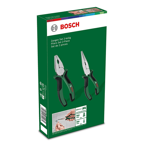 Conjunto de 2 alicates BOSCH DIY  3