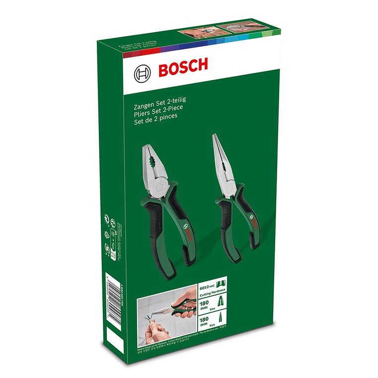Conjunto de 2 alicates BOSCH DIY  3