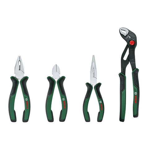 Conjunto de 4 alicates BOSCH DIY 