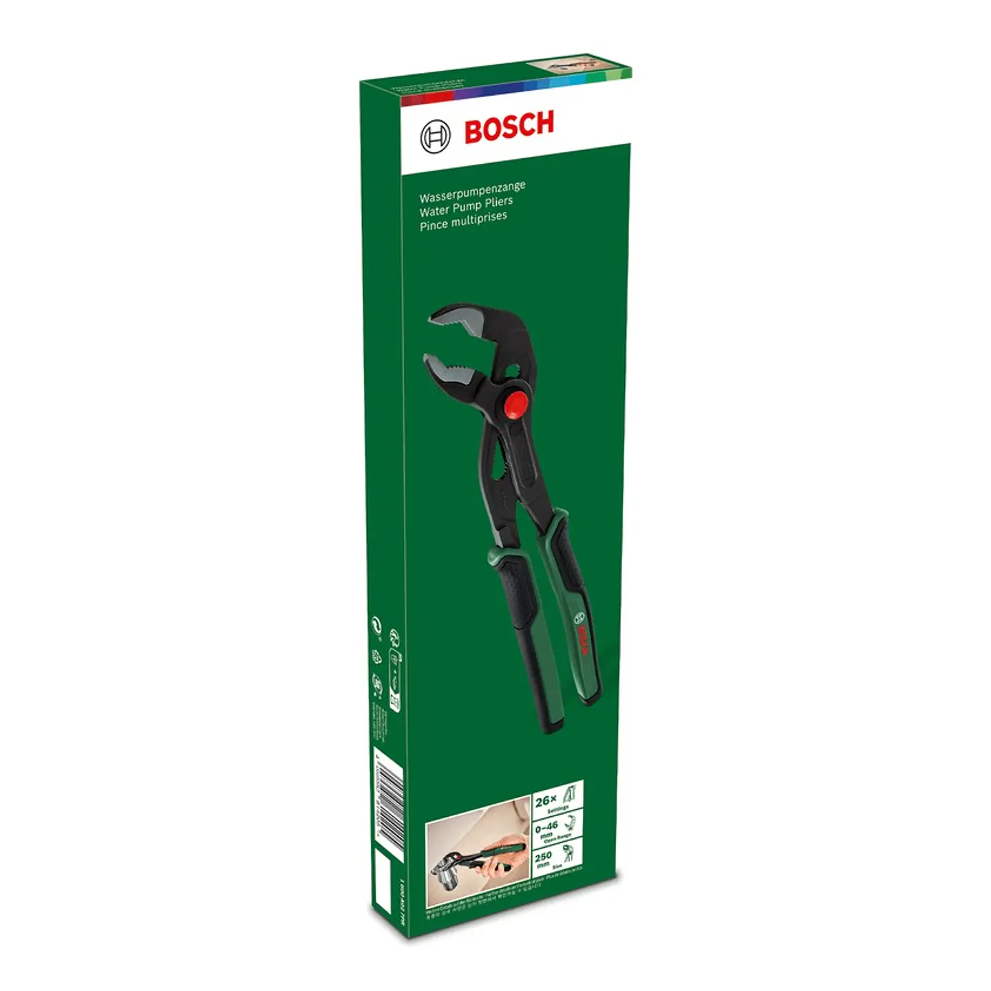Alicate para bombas de água de 250 mm BOSCH DIY  3