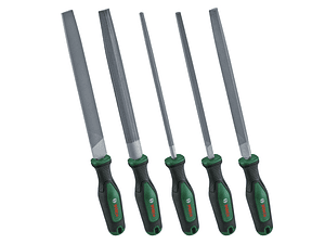 Conjunto de 5 limas de 200 mm BOSCH DIY 