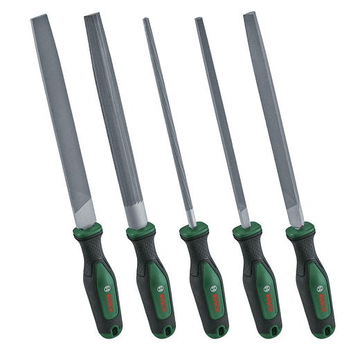 Conjunto de 5 limas de 200 mm BOSCH DIY  1