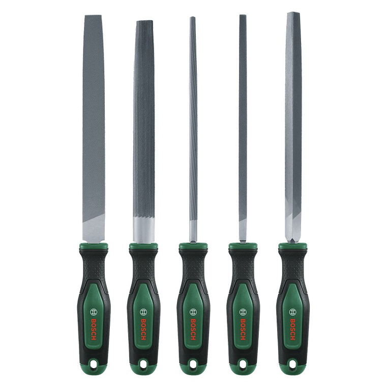 Conjunto de 5 limas de 200 mm BOSCH DIY  2