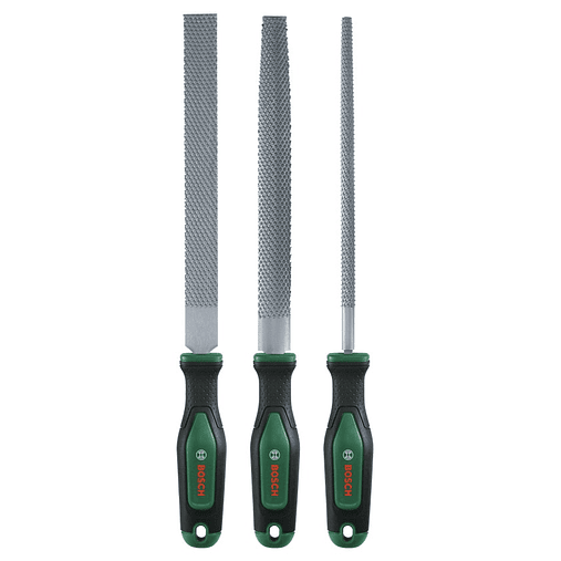 Conjunto de 3 grosas de 200 mm BOSCH DIY  1