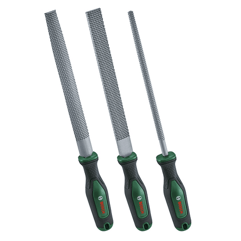 Conjunto de 3 grosas de 200 mm BOSCH DIY 