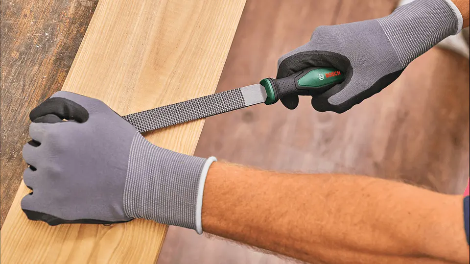 Conjunto de 3 grosas de 200 mm BOSCH DIY  5