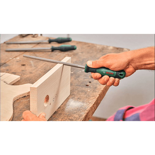 Conjunto de 3 grosas de 200 mm BOSCH DIY  6