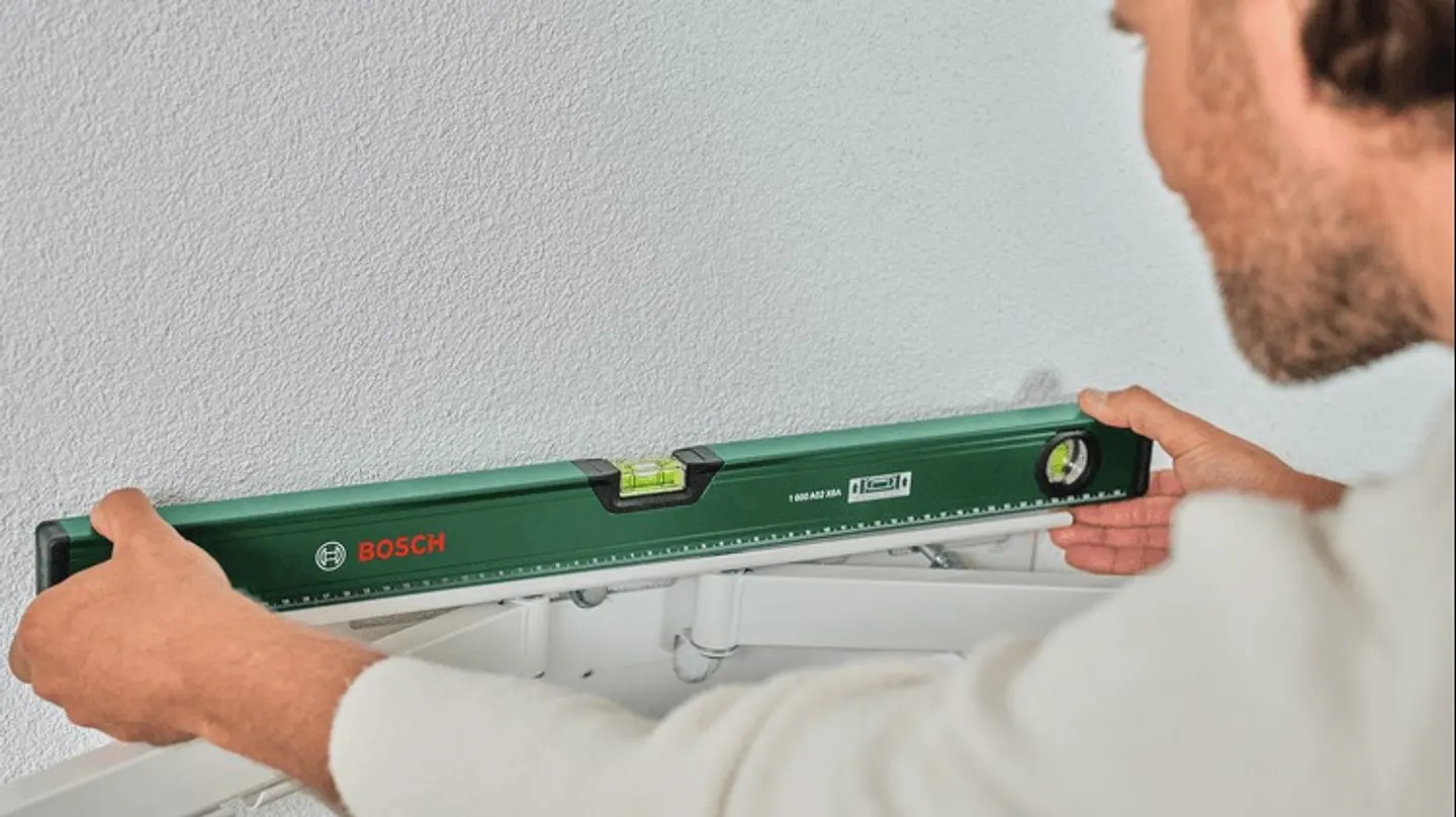 Nível de bolha de ar de 60 cm + Barras deslizantes BOSCH DIY  3