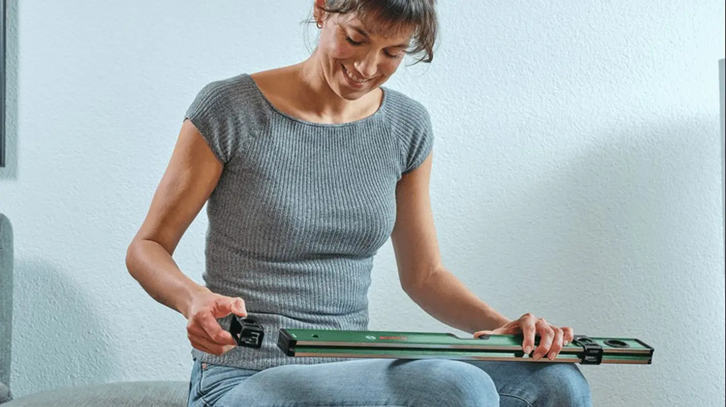 Nível de bolha de ar de 60 cm + Barras deslizantes BOSCH DIY  4