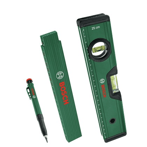 Conjunto de marcação de 3 peças BOSCH DIY 
