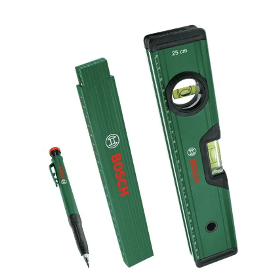 Conjunto de marcação de 3 peças BOSCH DIY  2