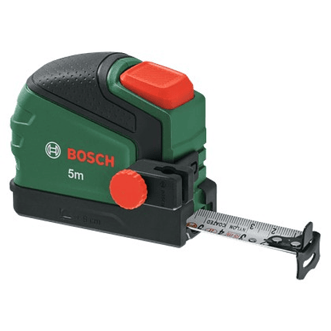 Fita métrica de 5 m + Clipe de lápis BOSCH DIY 