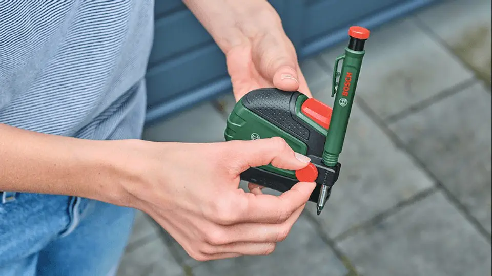 Fita métrica de 5 m/16 pés + Clipe de lápis BOSCH DIY  4