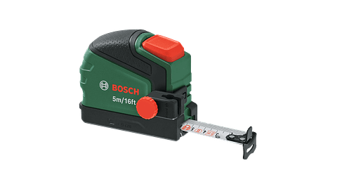 Fita métrica de 5 m/16 pés + Clipe de lápis BOSCH DIY 