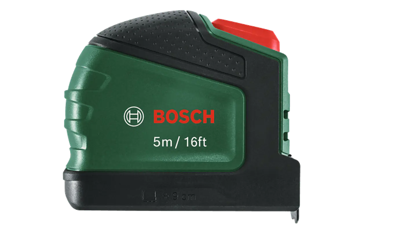 Fita métrica de 5 m/16 pés + Clipe de lápis BOSCH DIY  3