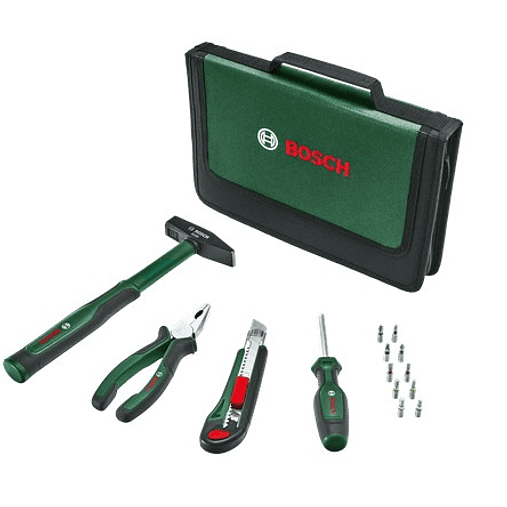 Conjunto básico de 14 ferramentas manuais Easy BOSCH DIY  1