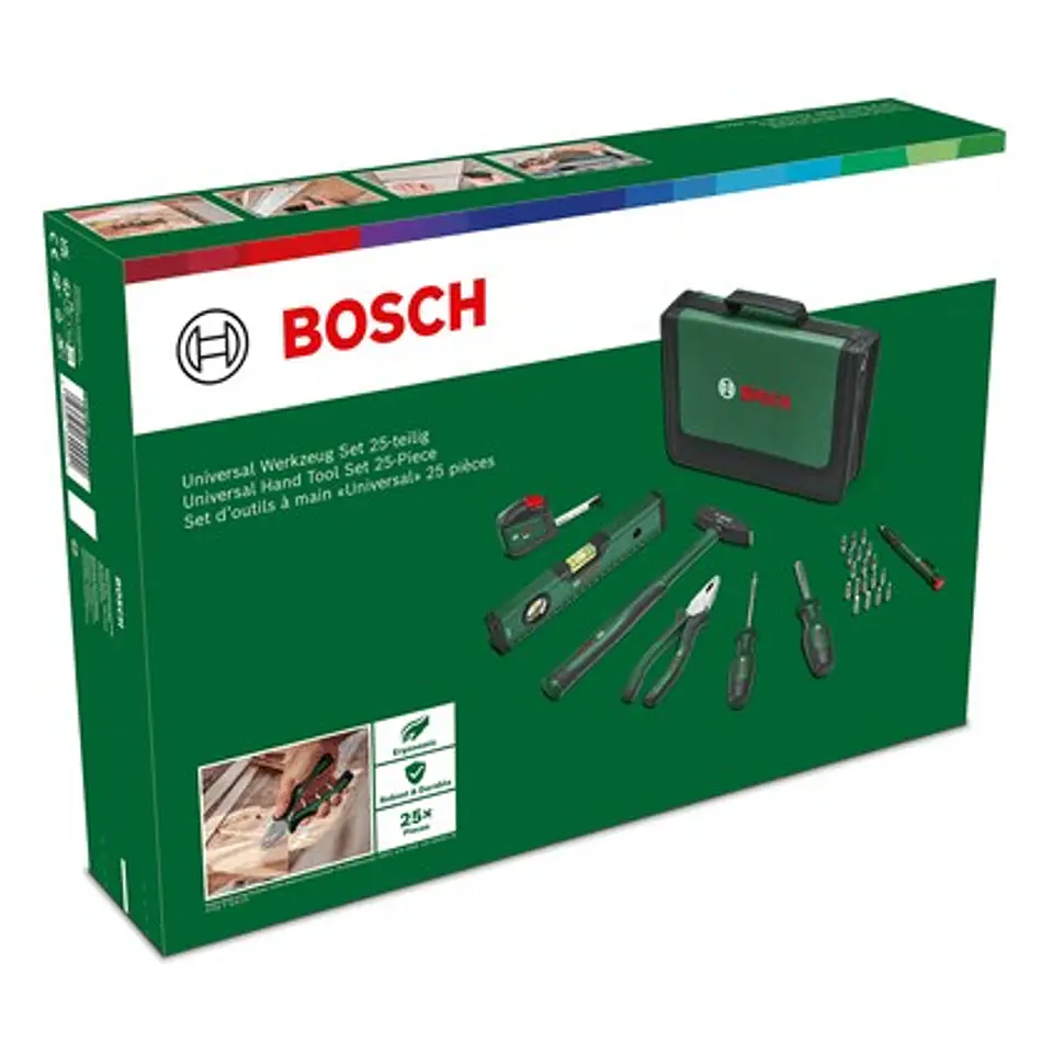 Conjunto de 25 ferramentas manuais Universal BOSCH DIY  4