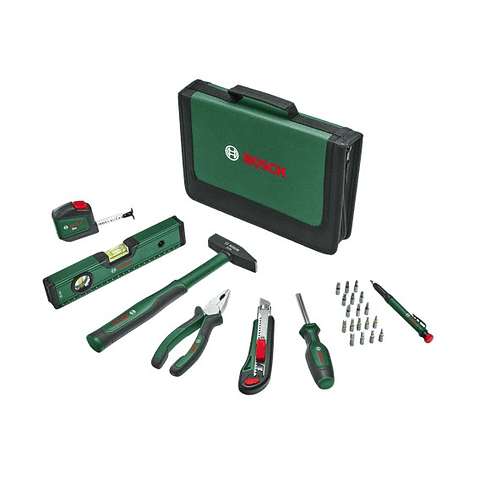Conjunto de 25 ferramentas manuais Universal BOSCH DIY 