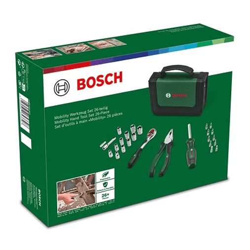 Conjunto básico de 26 ferramentas manuais BOSCH DIY  3