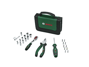 Conjunto básico de 26 ferramentas manuais BOSCH DIY 