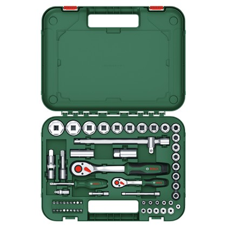 Conjunto de chaves de catraca de 1/4