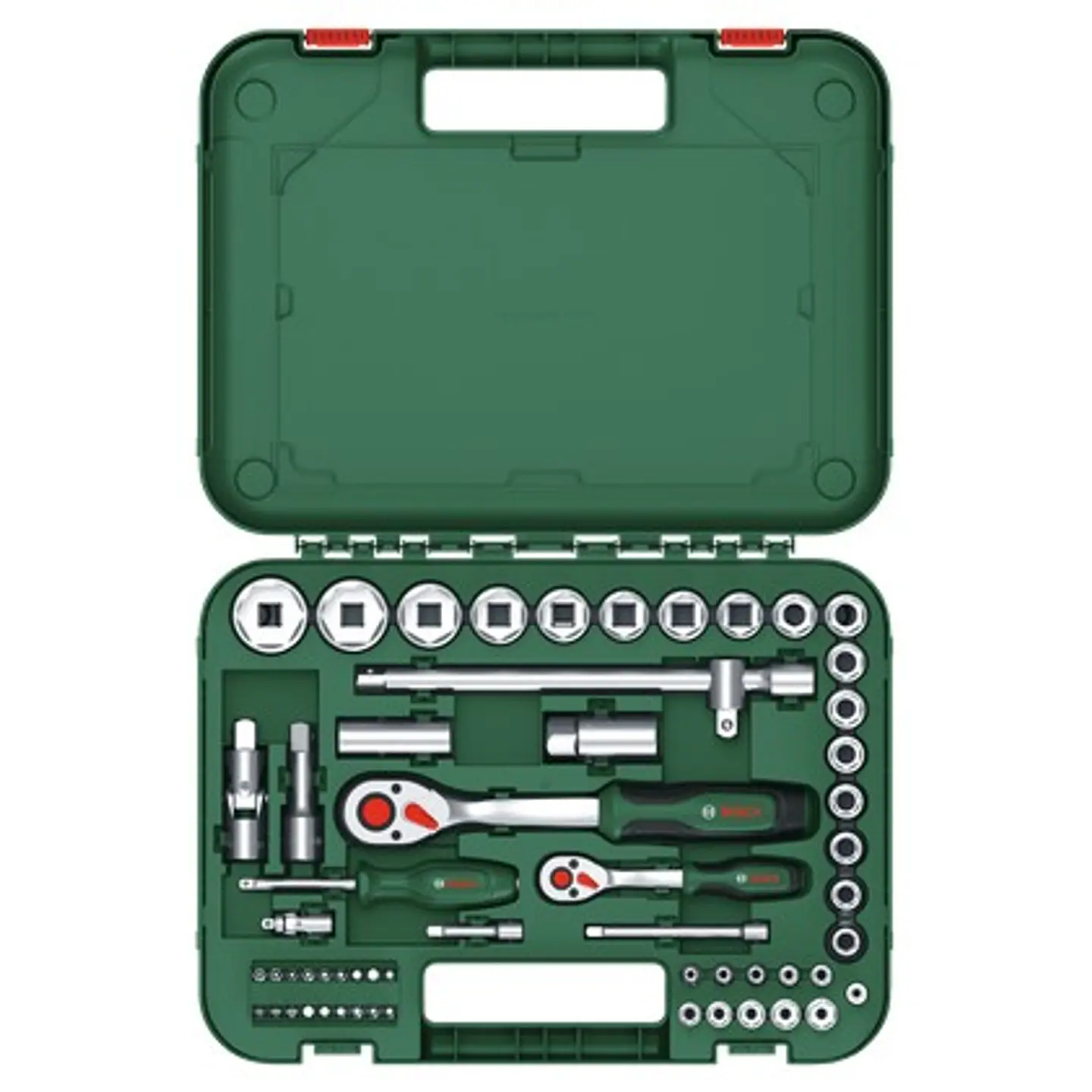 Conjunto de chaves de catraca de 1/4