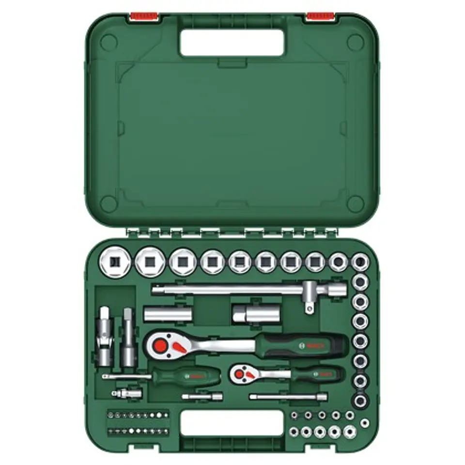 Conjunto de chaves de catraca de 1/4