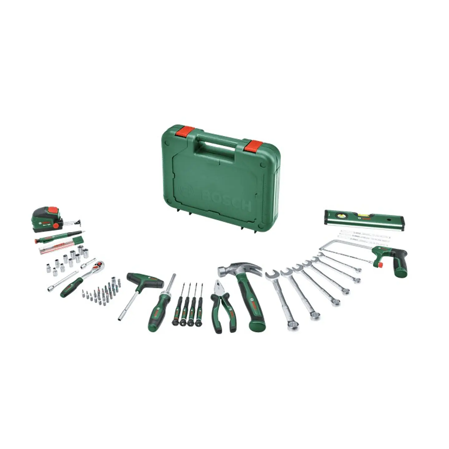 Conjunto de 64 ferramentas manuais avançadas BOSCH DIY  1