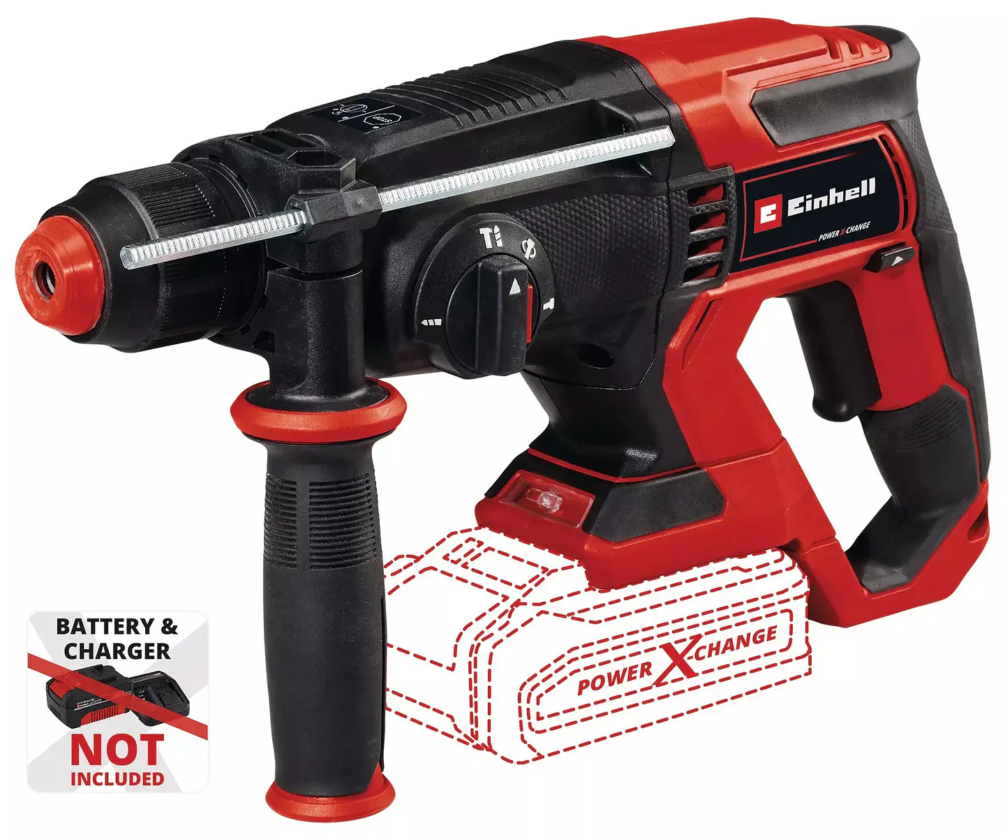 Martelo perfurador sem fio TE-HD 18/20 Li - Solo EXPERT EINHELL  1