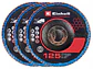 Conjunto de discos de lamelas para rebarbadoras 3-pc. Flap Disc Set, Ø 125 mm EINHELL  - Thumbnail 1